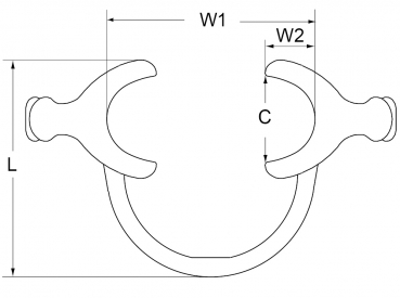 Cheek Retractor with extra- and intraoral wings