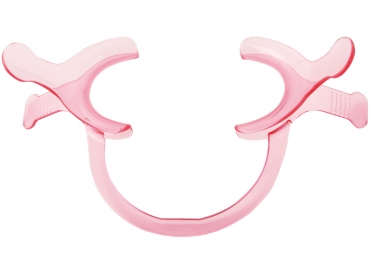 Cheek Retractor with extra- and intraoral wings