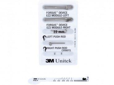 Forsus™ Class II Corrector, EZ2 Module, 1-Patient-Kit, Push Rod Short (25 mm)