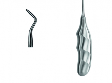 Root elevator, Anatomic handle, Medan-Flohr, right (DentaDepot)