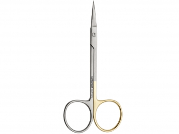 Surgical scissors, Thungsten Carbide (single side), 115 mm, straight (DentaDepot)