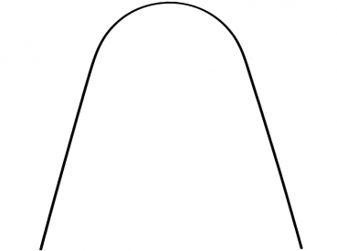 Arcuri otel inoxidabil, forma standard, rectangulara