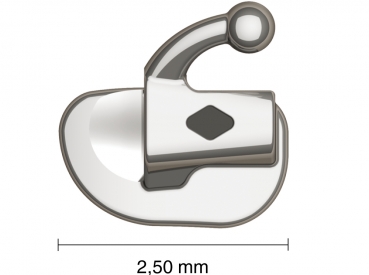VIPER™, Tubusoare bucale colabile Mini (dinte 17, 37), .022", Torque -14°, Offset 0°