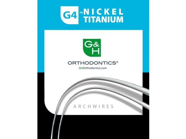 G4™ Nichel-titan superelastic (SE), Lingual - Universal, Medium (mediu)