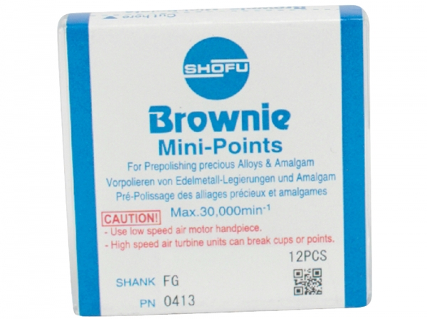 Brownie mini vârf ISO 030 FG 12buc