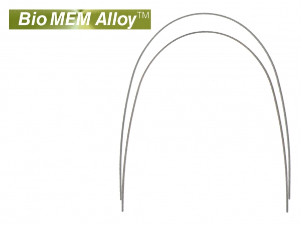BioMEM Alloy™ NiTi, forma Ovoid (ovala), rectangulara