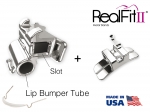 RealFit™ II Snap Arcada inf., tubusoare duble, incl. tub Lip Bumper+clema linguala (Dinte 36) Roth .022"